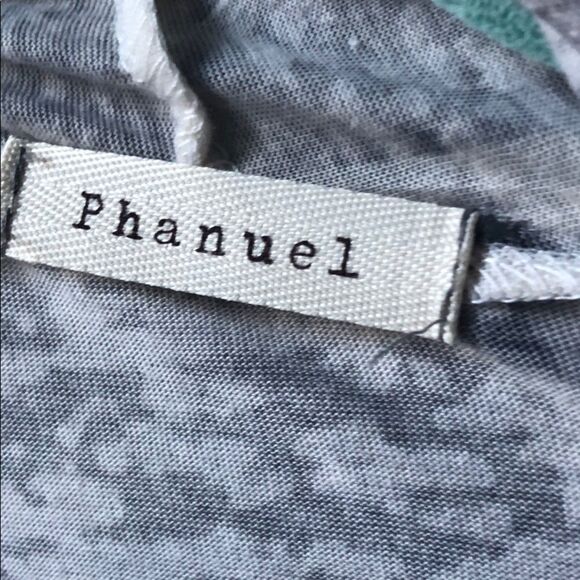 Phanuel open front ombré heather cross cardigan S - Picture 5 of 6